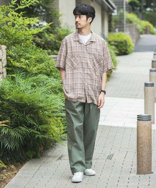 URBAN RESEARCH / アーバンリサーチ シャツ・ブラウス | WORK NOT WORK　Open Collar Checked Shirts | 詳細15