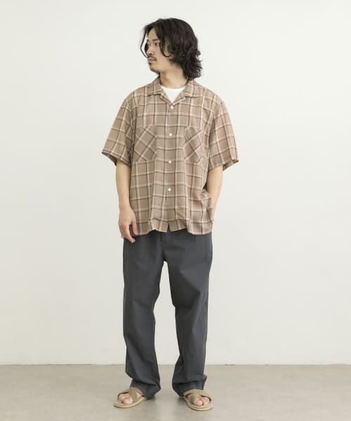 URBAN RESEARCH / アーバンリサーチ シャツ・ブラウス | WORK NOT WORK　Open Collar Checked Shirts | 詳細18