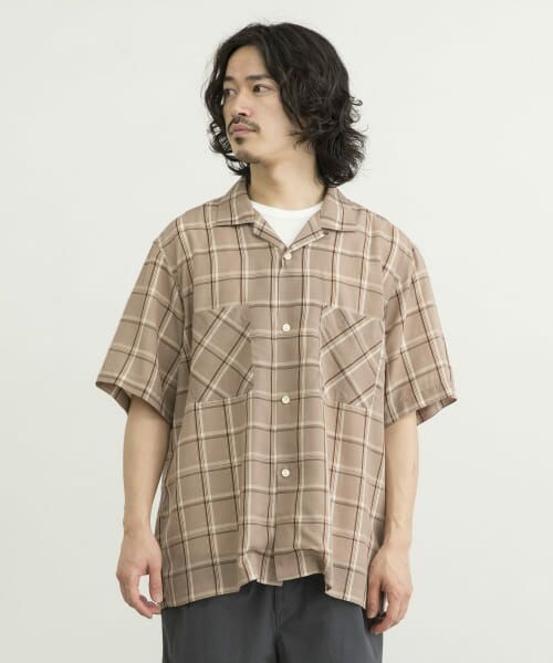 URBAN RESEARCH / アーバンリサーチ シャツ・ブラウス | WORK NOT WORK　Open Collar Checked Shirts | 詳細20