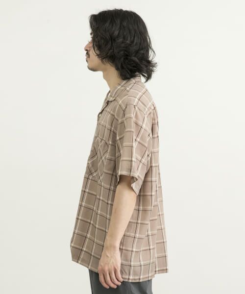 URBAN RESEARCH / アーバンリサーチ シャツ・ブラウス | WORK NOT WORK　Open Collar Checked Shirts | 詳細21