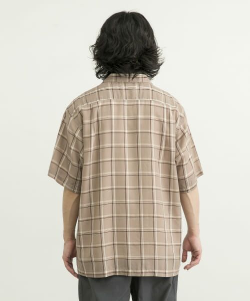 セール】 WORK NOT WORK Open Collar Checked Shirts （シャツ