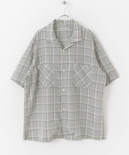 URBAN RESEARCH / アーバンリサーチ シャツ・ブラウス | WORK NOT WORK　Open Collar Checked Shirts | 詳細27