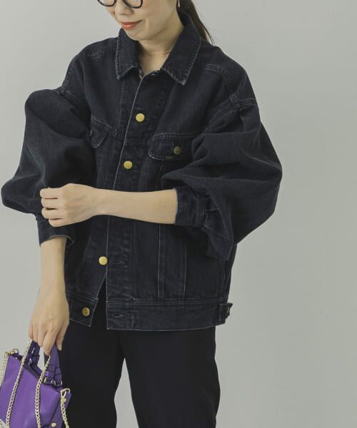 URBAN RESEARCH / アーバンリサーチ Gジャン・デニムジャケット | 『別注』Lee×URBAN RESEARCH　PUFF SLEEVE JACKET | 詳細1