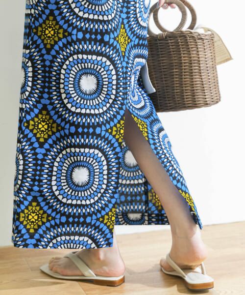 URBAN RESEARCH / アーバンリサーチ スカート | アフリカンバティックタイトスカート | 詳細4
