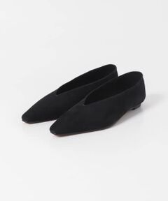 quartierglam　CHISEL TOE V CUT PUMPS