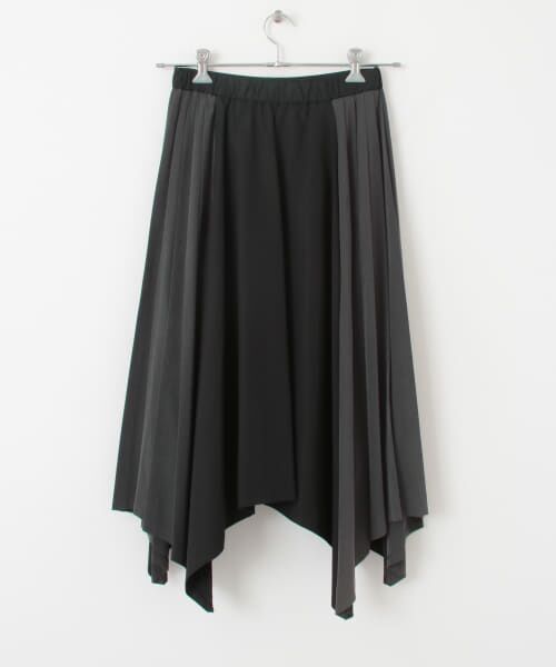 bolsista　Side Pleated Skirt