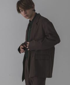 URBAN RESEARCH iD　ウーリーストラップダブルジャケット