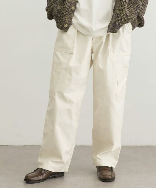 URBAN RESEARCH / アーバンリサーチ その他パンツ | バックサテンUTILITY TROUSERS by SHIOTA | 詳細3