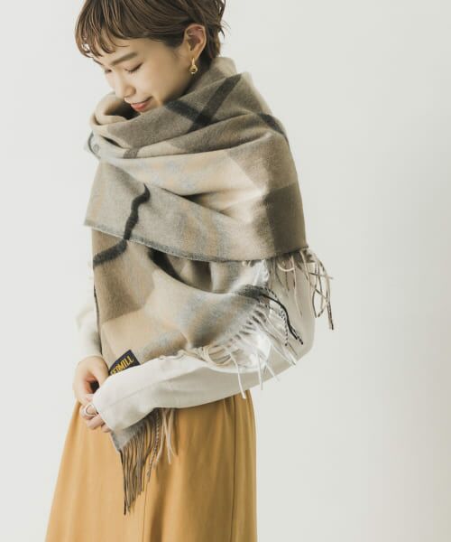 『別注』TWEED MILL×URBAN RESEARCH　Lambswoolstole