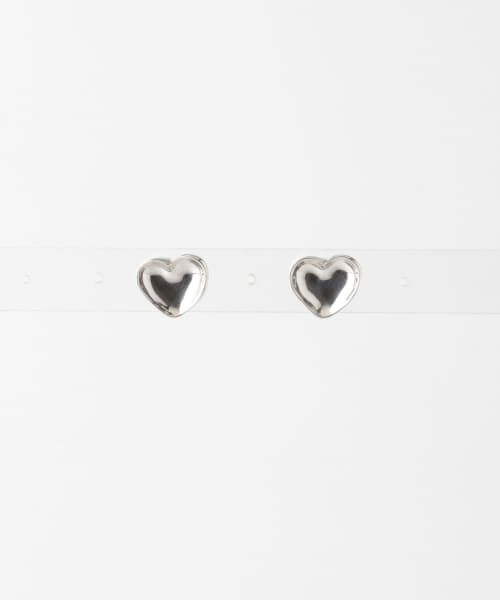 Le Chic Radical Heart Sculpture Studs レディース - Cortesbrasil