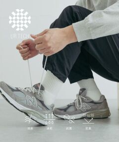 <b>URBAN RESEARCH社が独自開発した機能性素材「UR TECH」シリーズからSOXラインが登場! </b><br><br>消臭・速乾・抗菌・防臭の4つの優れた機能が備わっており、履き心地は抜群。                                        足元のおしゃれに欠かせないアイテムを機能的な素材でご提案いたします。   <br><br>POINT<br>・ローカット、ハイカット問わず幅広く使える丈感。<br>・カジュアルシーンで使用用途の広い無地のソックス。<br>(品番:PL23-1GN004　の無地タイプ。)<br>・少し厚手な仕様なのでクッション性もあり履き心地も◎<br>・ギフトにも最適<br><br><br>※着用中の摩擦などにより、多少ピリング(毛玉)が生じる場合があります。<br>※その他お取り扱いに関しましては、商品に付属のアテンションタグをご覧ください。<br><br>※商品画像は、光の当たり具合やパソコンなどの閲覧環境により、実際の色味と異なって見える場合がございます。予めご了承ください。<br>※商品の色味の目安は、商品単体の画像をご参照ください。