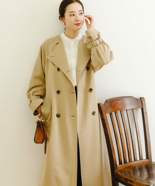 URBAN RESEARCH ロングトレンチコート