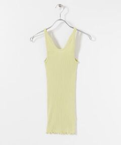 HAKUJI　Supima silk tank-top pullover