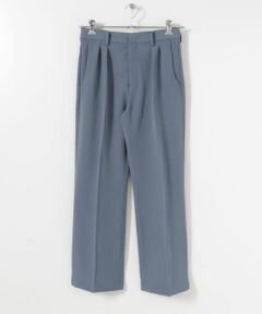 『セットアップ対応』URBAN RESEARCH iD　ウーリーストレッチTWO TUCK SLACKS