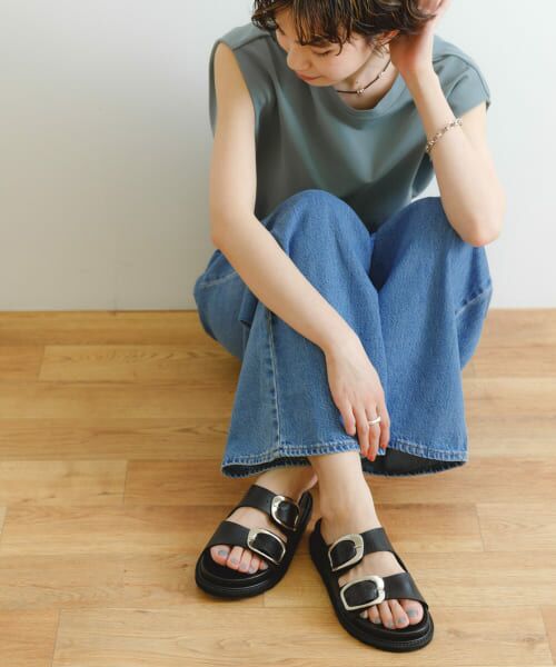 『別注』CAMINANDO×URBAN RESEARCH　DOUBLE BUCKLE SANDALS