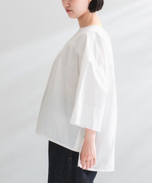 URBAN RESEARCH / アーバンリサーチ シャツ・ブラウス | HAKUJI　Organic cotton Half-Sleeve Pullove | 詳細2