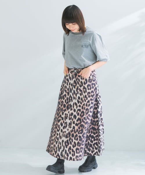 セール】 GANNI Print Denim A-line Skirt （スカート）｜URBAN 