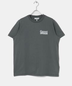 GANNI　Basic Jersey Loveclub-T-shirts