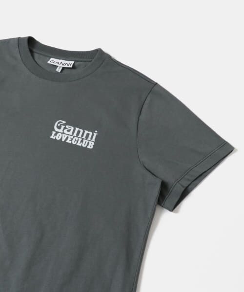 URBAN RESEARCH / アーバンリサーチ Tシャツ | GANNI　Basic Jersey Loveclub-T-shirts | 詳細2