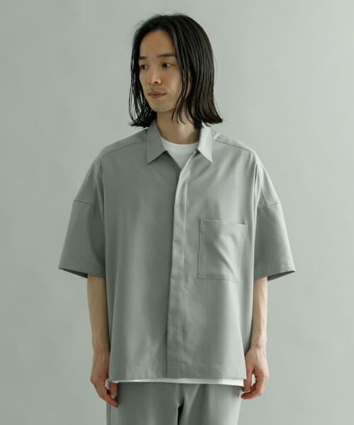 URBAN RESEARCH / アーバンリサーチ シャツ・ブラウス | URBAN RESEARCH iD　Reflax LINEN LIKE SHIRTS | 詳細16