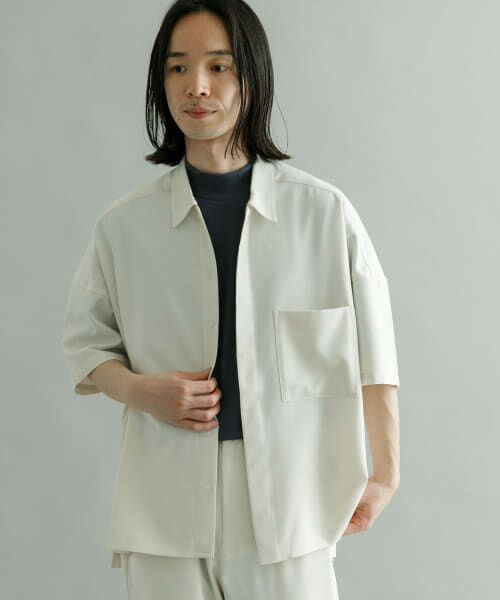 URBAN RESEARCH / アーバンリサーチ シャツ・ブラウス | URBAN RESEARCH iD　Reflax LINEN LIKE SHIRTS | 詳細3