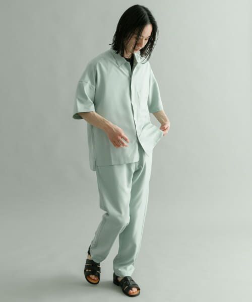 URBAN RESEARCH / アーバンリサーチ その他パンツ | URBAN RESEARCH iD　Reflax LINEN LIKE PANTS | 詳細10