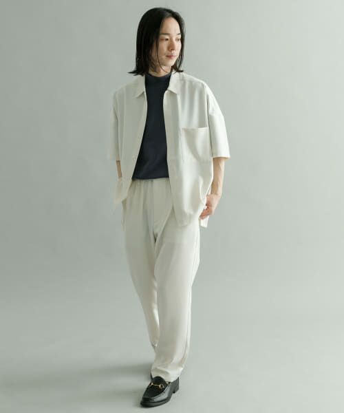 URBAN RESEARCH / アーバンリサーチ その他パンツ | URBAN RESEARCH iD　Reflax LINEN LIKE PANTS | 詳細4