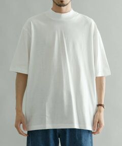 『別注』久米繊維×URBAN RESEARCH　モックネックショートスリーブ Tシャツ