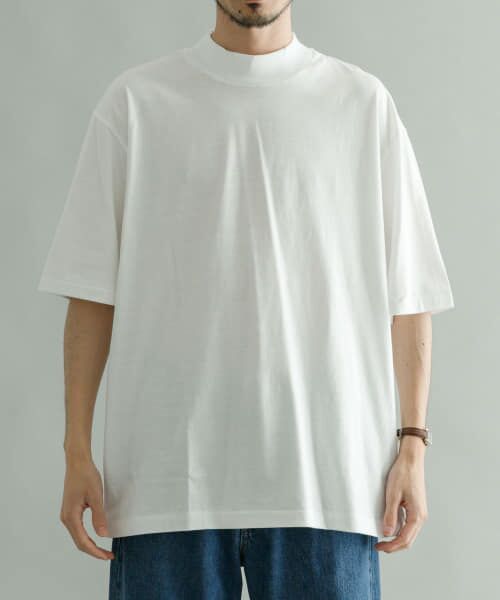 URBAN RESEARCH / アーバンリサーチ Tシャツ | 『WEB限定/別注』久米繊維×URBAN RESEARCH　モックネックショートスリーブ Tシャツ | 詳細4