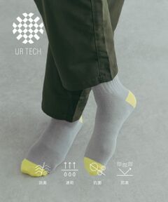 『UR TECH』配色リブソックス