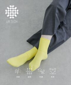 『UR TECH』プレーンリブソックス