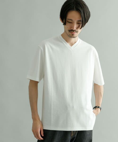 URBAN RESEARCH / アーバンリサーチ Tシャツ | 『Sサイズあり』汗ジミ防止VネックTシャツ | 詳細2
