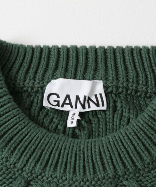 URBAN RESEARCH / アーバンリサーチ ニット・セーター | GANNI　Cable Open Shoulder Knit | 詳細14