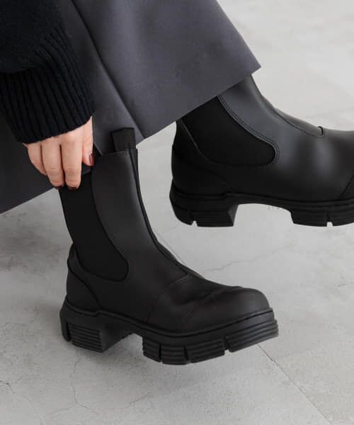 URBAN RESEARCH / アーバンリサーチ ブーツ（ショート丈） | GANNI　Recycled Rubber City Boot | 詳細3