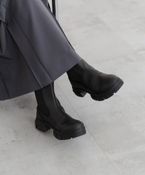 URBAN RESEARCH / アーバンリサーチ ブーツ（ショート丈） | GANNI　Recycled Rubber City Boot | 詳細4