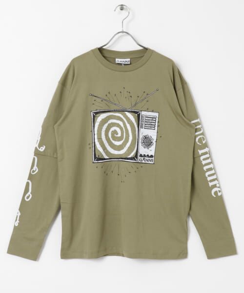 URBAN RESEARCH / アーバンリサーチ Tシャツ | GANNI　TV Long Sleeve T-shirts | 詳細8