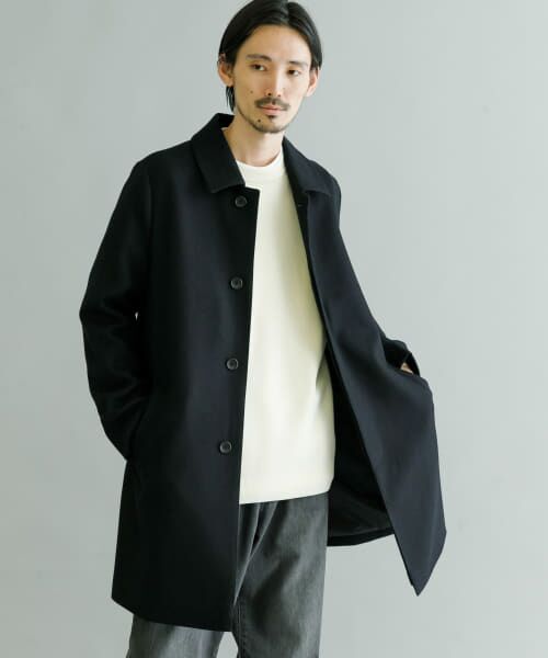 アーバンリサーチ ステンカラーコート 美品 サイズL 18AW-