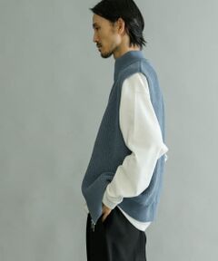 URBAN RESEARCH iD　ジップアップニットベスト