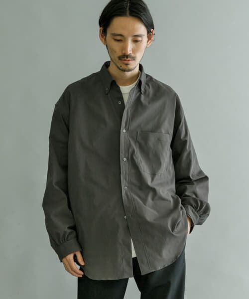 URBAN RESEARCH / アーバンリサーチ シャツ・ブラウス | FUNCTIONAL WIDE BUTTON DOWN SHIRTS | 詳細6