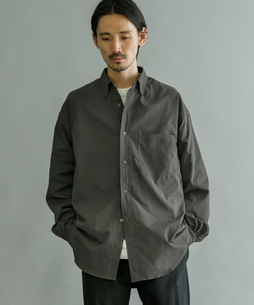 URBAN RESEARCH / アーバンリサーチ シャツ・ブラウス | FUNCTIONAL WIDE BUTTON DOWN SHIRTS | 詳細7