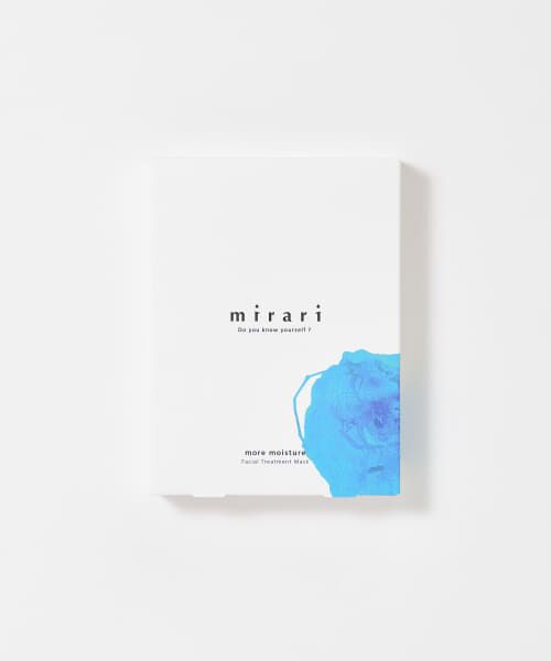 URBAN RESEARCH / アーバンリサーチ フェイスケア | mirari　more moisture FT Mask | 詳細1
