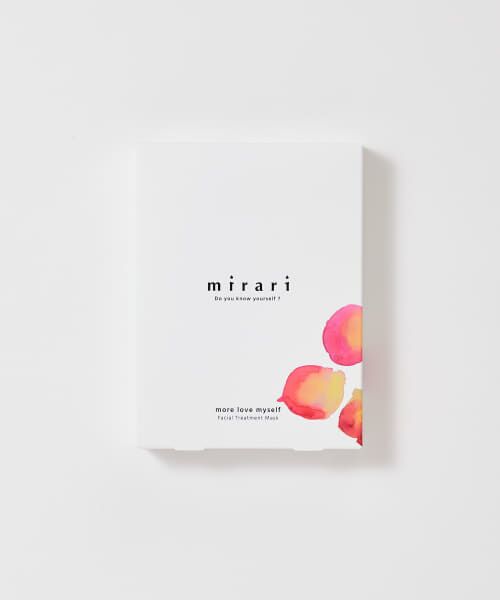 URBAN RESEARCH / アーバンリサーチ フェイスケア | mirari　more love myself FT Mask | 詳細1