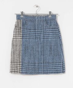 CURRENTAGE　COATED TWEED SKIRT