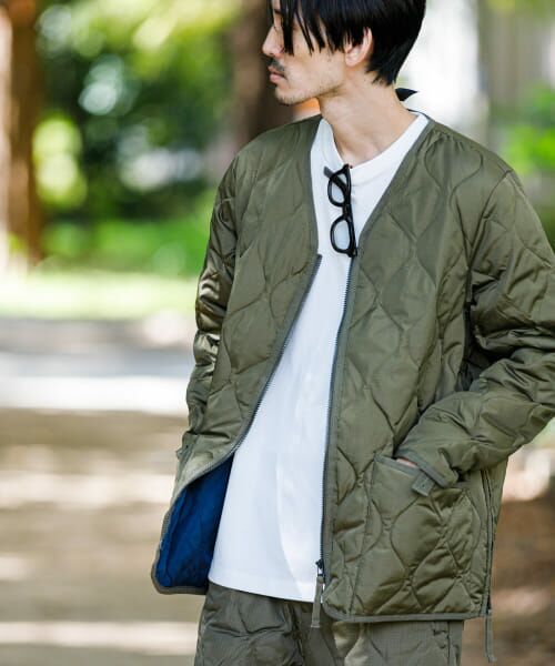 URBAN RESEARCH / アーバンリサーチ ダウンジャケット・ベスト | TAION　MILITARY V-NECK DOWN JACKET | 詳細1