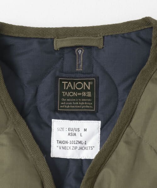 URBAN RESEARCH / アーバンリサーチ ダウンジャケット・ベスト | TAION　MILITARY V-NECK DOWN JACKET | 詳細22