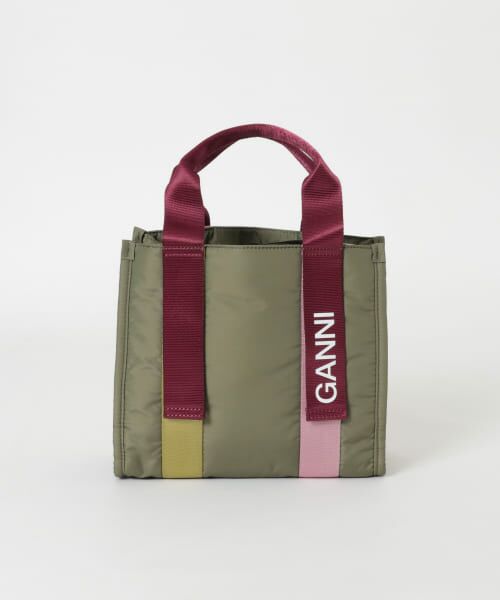 GANNI Recycled Tech Small Tote （トートバッグ）｜URBAN RESEARCH