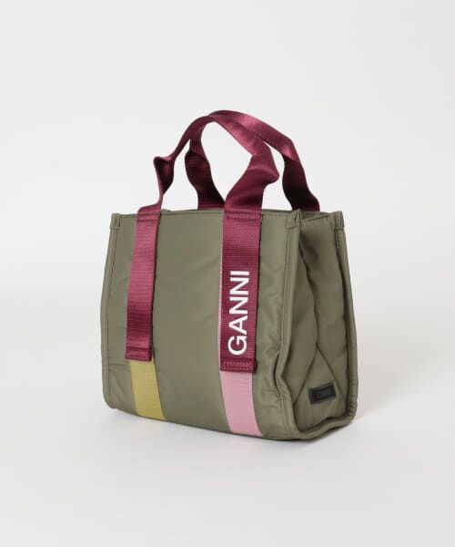 GANNI　Recycled Tech Small Tote