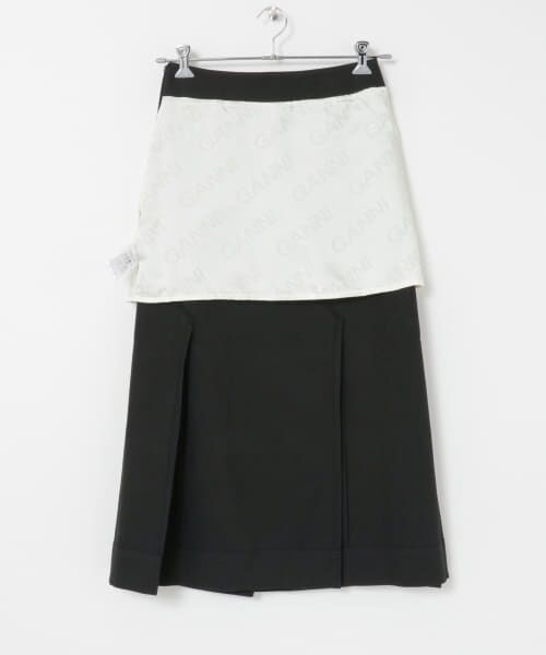 URBAN RESEARCH / アーバンリサーチ スカート | GANNI　Cotton Suiting Maxi Skirt | 詳細5