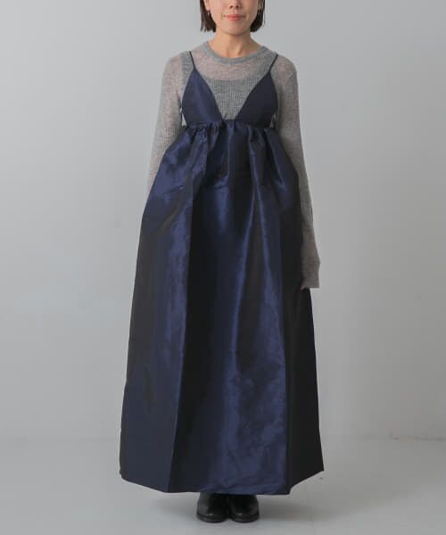 URBAN RESEARCH / アーバンリサーチ ワンピース | GANNI　Shiny Taffeta Strap Dress | 詳細2