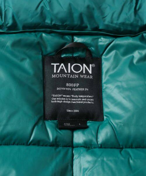 URBAN RESEARCH / アーバンリサーチ ダウンジャケット・ベスト | TAION　MOUNTAIN PACKABLE DOWN JACKET | 詳細14